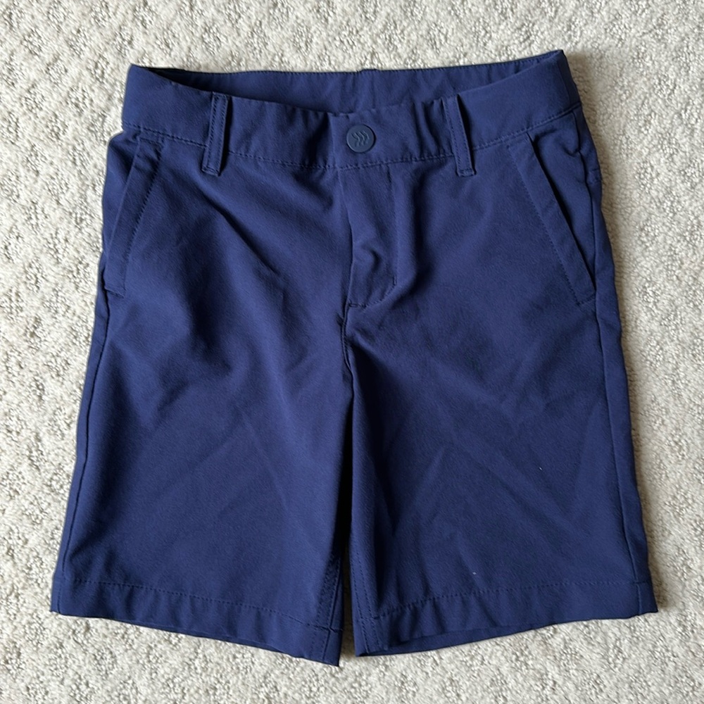 All in Motion Boys Performance Shorts EUC Navy Size 7